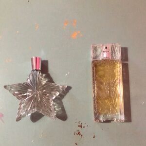 Elegant Star and Rectangular Perfume Bottles set
